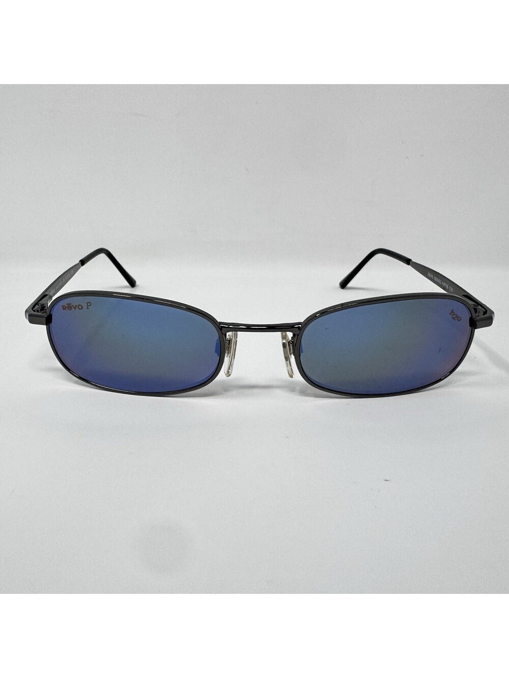 Vintage Revo 3045 080/63 H2O Polarized Blue Mirror Sunglasses 49-19-135
